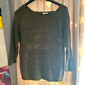 St John’s Bay Olive Green Women's Sweater